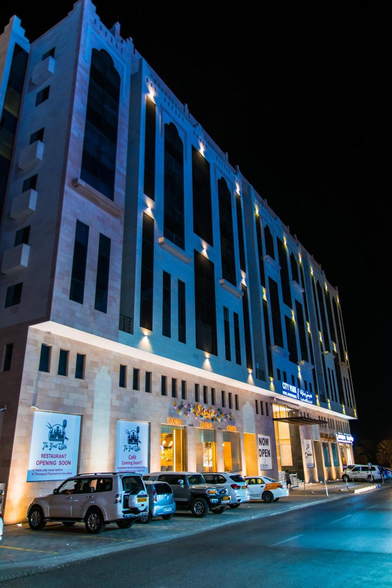 City Park Hotel Apartments Maszkat Kültér fotó